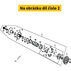 SYM Clutch SYM Mio 50 4T 2005-2017 Ø112 22300-A1A-000