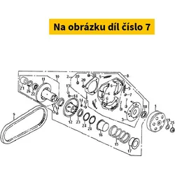 SYM Clutch Damper Rubber 22804-GB2-000