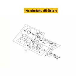 SYM Clutch complete SYM Maxsym 400i 4T 2021-2022 Ø160 23010-L5B-000