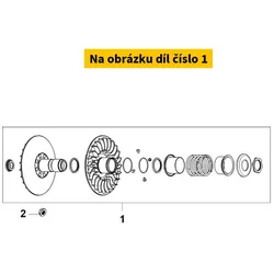 SYM Driven Pulley Assy. 23010-LX1-000