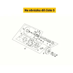 SYM Fixed half pulley SYM Maxsym 400i 4T 2011-2024 23200-L4A-000