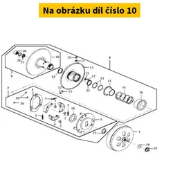 SYM Driven Face Comp 23210-H6T-000