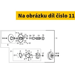 SYM Roller Guide Pin 23225-L2C-000
