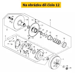 SYM Guide Pin 23225-M9Q-000