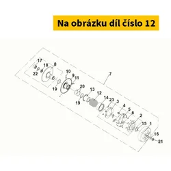 SYM Driven Face Spring 23233-F81-000