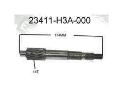 SYM Drive Shaft 23411-H3A-000