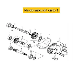 SYM Drive Shaft 23411-HHB-000