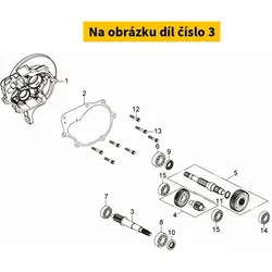 SYM Drive Shaft 14t 23411-LGA-000