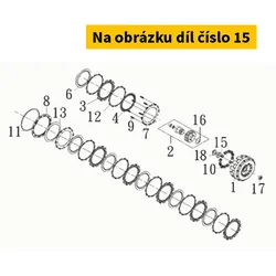 SYM Clutch Center Collar 23414-TL1-000