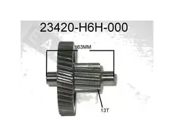 SYM Counter Shaft Comp (type H6H) 23420-H6H-000