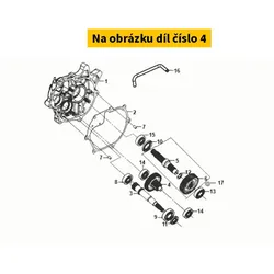 SYM Counter shaft COMP. 23420-MA1-010