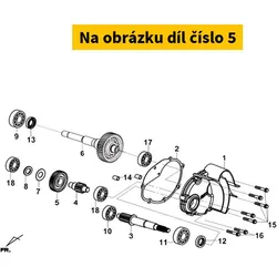 SYM Counter Shaft 23420-XV1-000