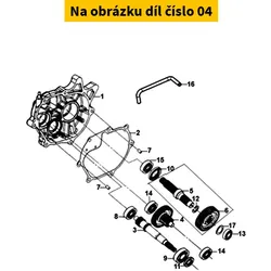 SYM Counter Shaft Comp. 23420-Z7P-000-M2