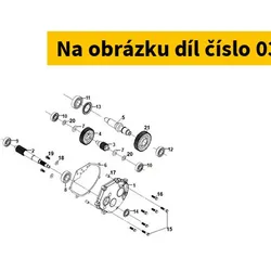 SYM Counter Shaft 23421-D21-000