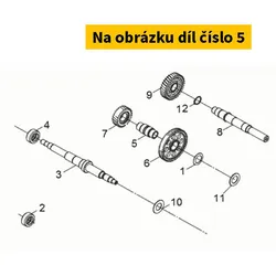 SYM Counter Shaft 23421-TL1-000