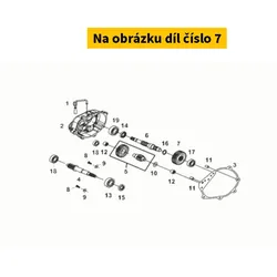 SYM Final Gear 23432-LM7-000