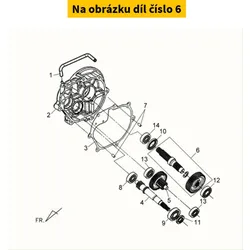 SYM Final Shaft Assy. 2343A-ABA-000