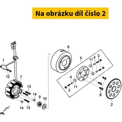 SYM Starting Clutch Gear Comp 28110-H9A-900