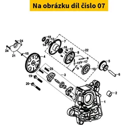 SYM Gear Comp Starting Clutch 28110-M9Q-000