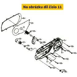 SYM Kick Return Spring 28281-M92-000