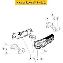 Piaggio Tail Lamp Assy Typhoon 292377