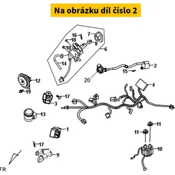 SYM Ignition Coil 3051A-T3D-010