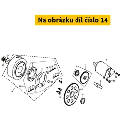 SYM A.C.G. Flywheel Set (Gts 125) 3110A-HTA-000