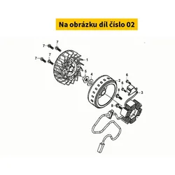 SYM Flywheel Comp 31110-F6T-000