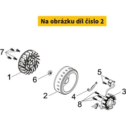 SYM FLYWHEEL COMP 31110-FDA-000