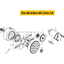 SYM Flywheel Complete 31110-H9A-000
