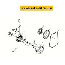 SYM Flywheel Complete 31110-L4A-000