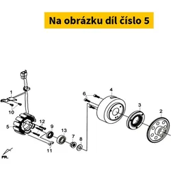 SYM Stator SYM GTS 300i 4T E3-E4 2012-2020 (type LN) 31120-L3A-000