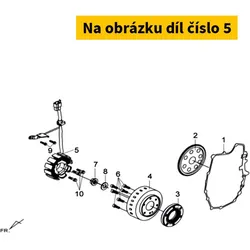 SYM Stator Comp 31120-L6C-000