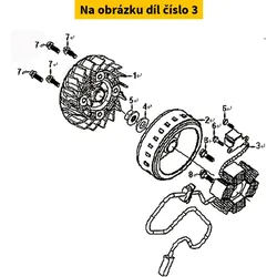 SYM Stator Comp 31120-M92-010-E2