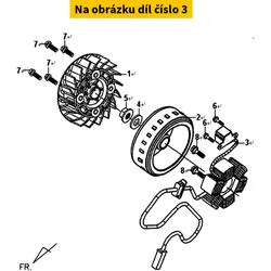 SYM Stator Comp 31120-Z7A-000