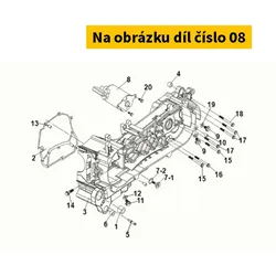 SYM Starter motor SYM Symphony 125 SR 4T E3 2010-2017 31200-ARA-000