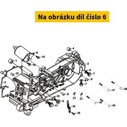 SYM Start Motor Assy 31200-F6C-000