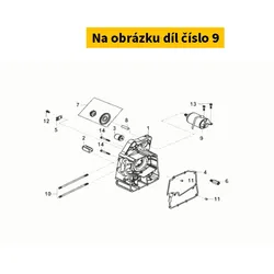 SYM Starter motor SYM Joymax 300 4T E3>E5 2014-2025 31200-L3D-000