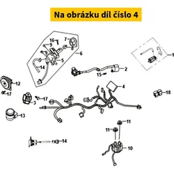 SYM Wire harness 32100-XGG-000