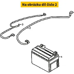 SYM Battery Cable 32411-ARA-000