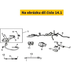 SYM Battery Cable 32411-FSA-002-A1