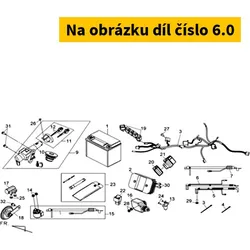 SYM Battery Cable 32411-L4A-000