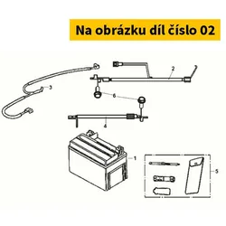 SYM Battery Cable 32411-XRE-000
