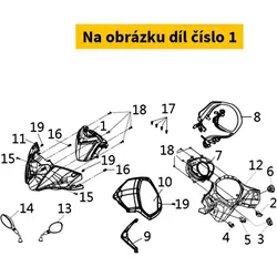 SYM Head Light Assy 33100-LH1-000