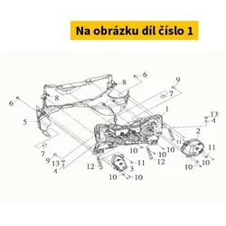 SYM Head Light Assy. 33100-TL1-000