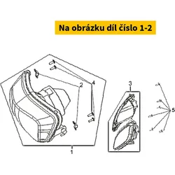 SYM Head Light Lens 33101-APA-000