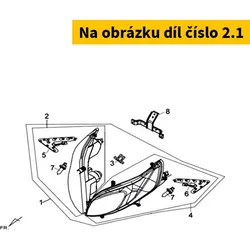 SYM R. HEAD LIGHT COMP 3310S-LM1-000