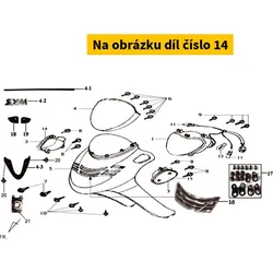 SYM R Fr Winker Lens 33402-H9A-010