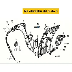 SYM Fr. L. Winker 33450-XV1-000
