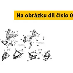 SYM Fr. L. Winker 33450-ZM1-000